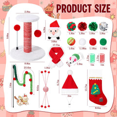Vertintong Christmas teaser ball invites playful hunting and bonding during playtime.