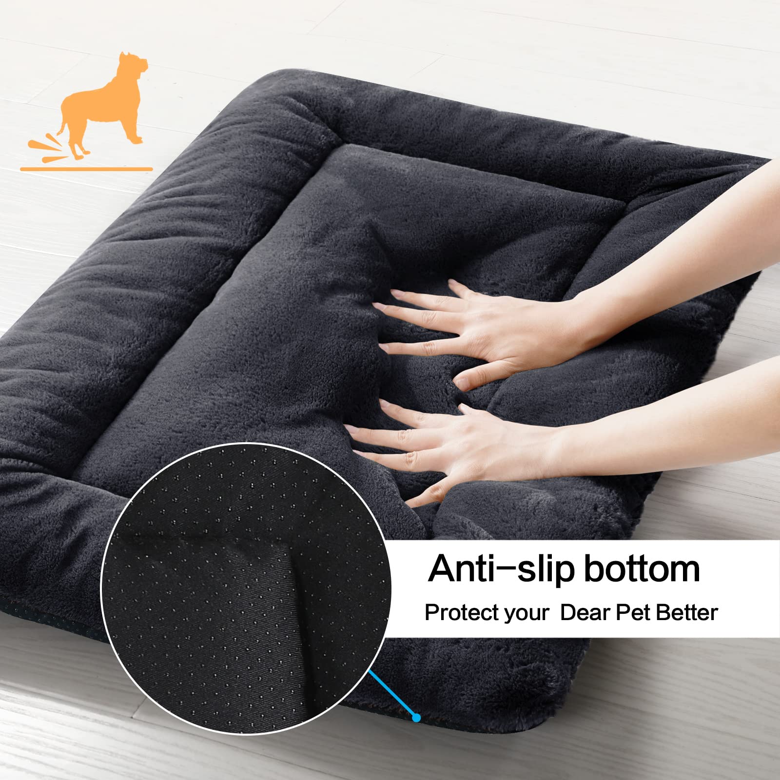 VERZEY after-wash plushness restored for continued pet comfort.