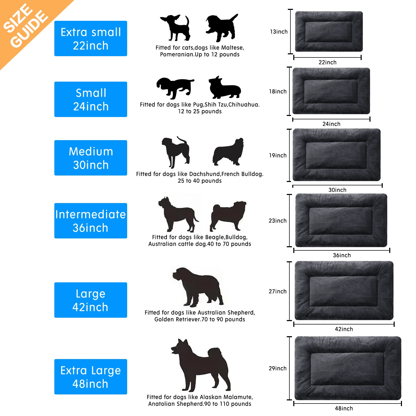 VERZEY anti-slip bottom crate bed prevents shifting for secure indoor use.