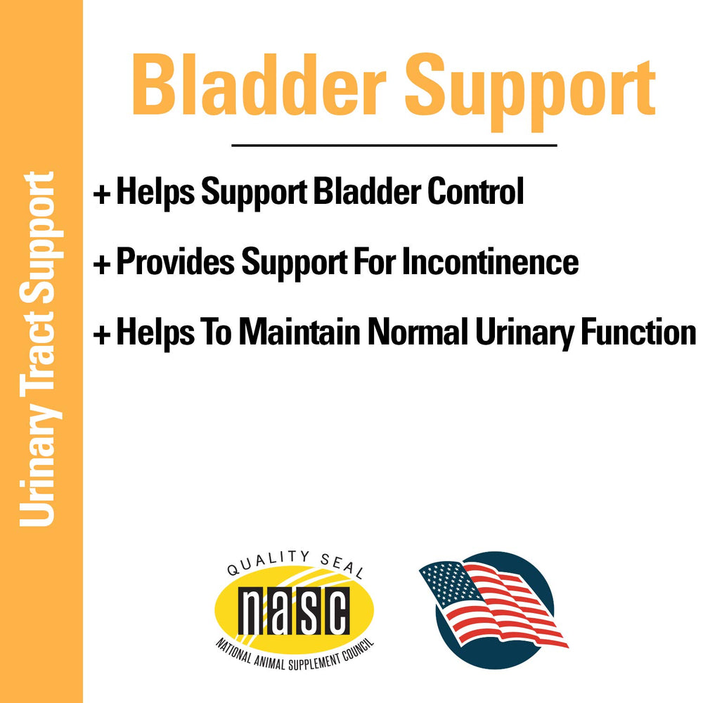 Dog-friendly use of Vet Classics bladder-support product for incontinence support