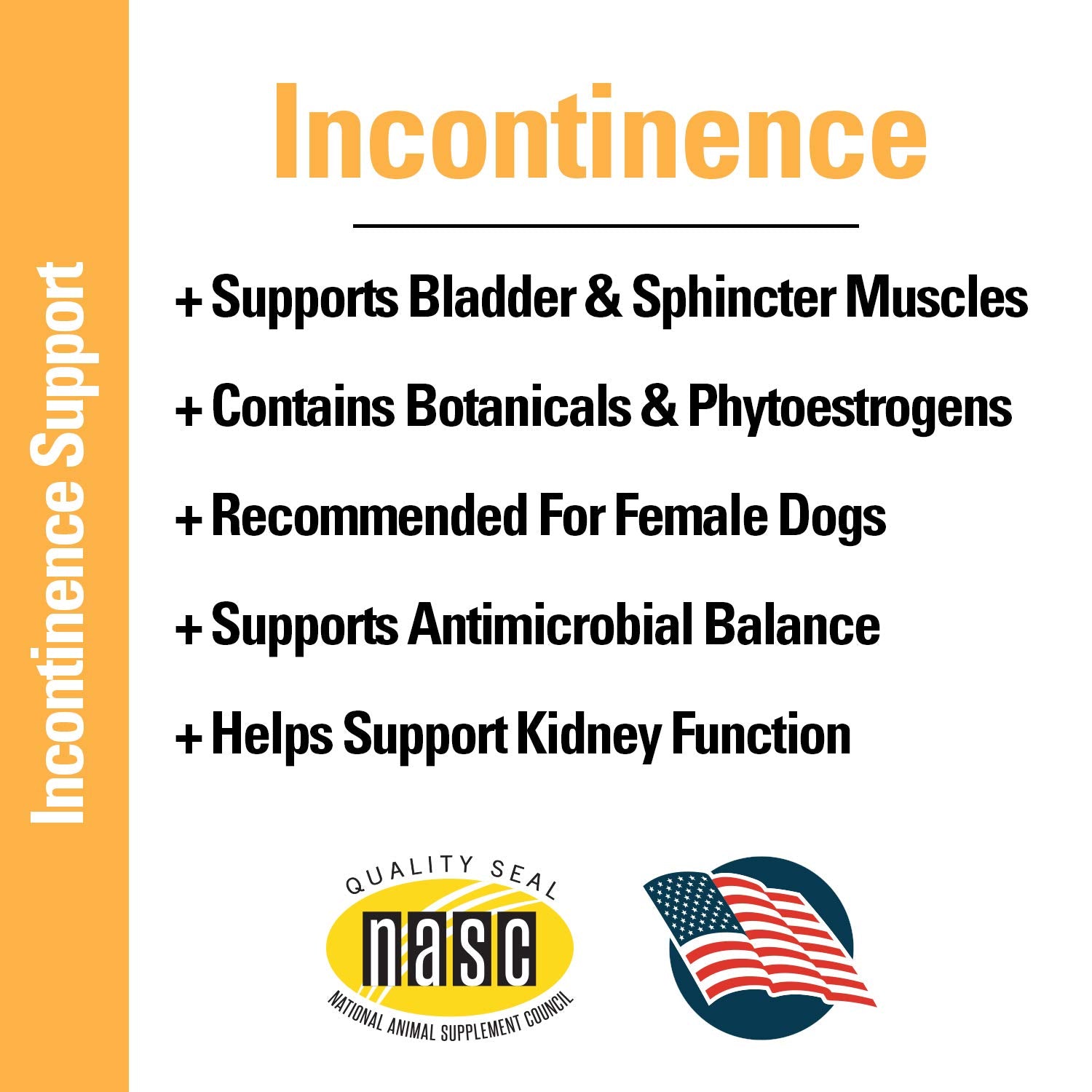 Vet Classics phytoestrogens botanicals for bladder support in dogs