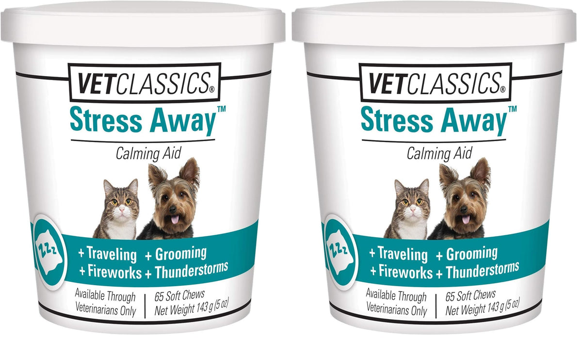 Vet Classics Stress Away soft chews close-up showing tasty texture for calming pets