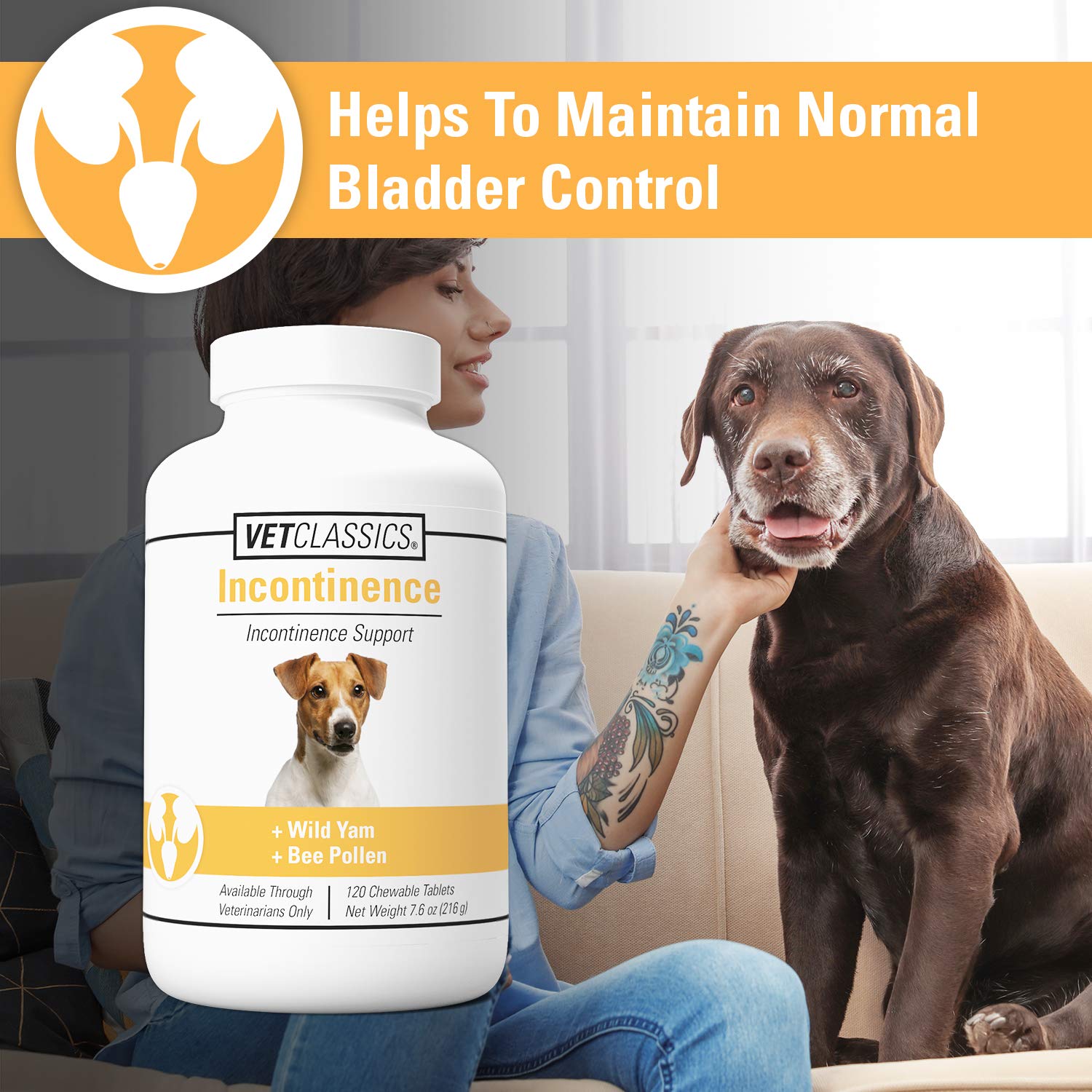 Vet Classics veterinarian-formulated dog supplement for bladder support
