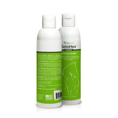 Vet One allergy shampoo lather close-up shows rich foam for thorough coat cleansing.