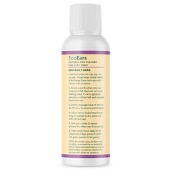 Vet Organics EcoEars being applied to a cat ear for gentle cleansing and relief.