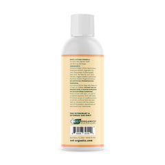 Vet Organics EcoEars bottle pour showing easy application for debris removal