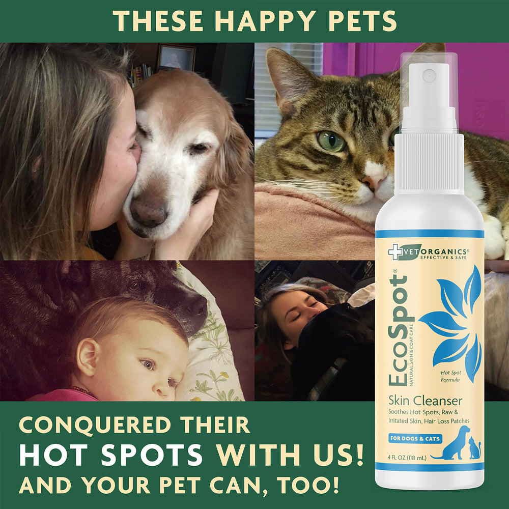 Vet Organics EcoSpot-bottle-label ensures clear instructions for use.