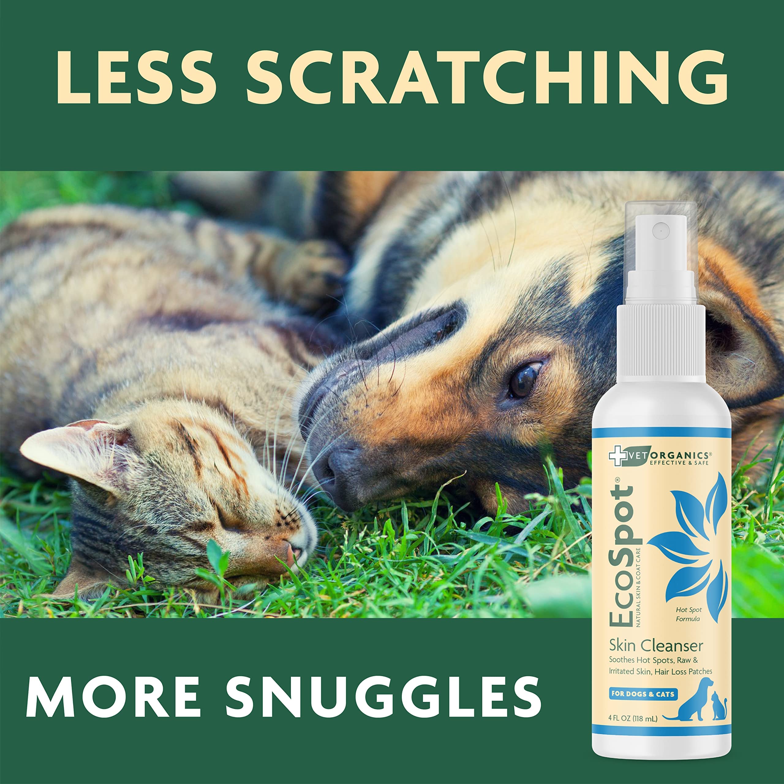 Vet Organics EcoSpot-usage-guide demonstrates safe, simple application.
