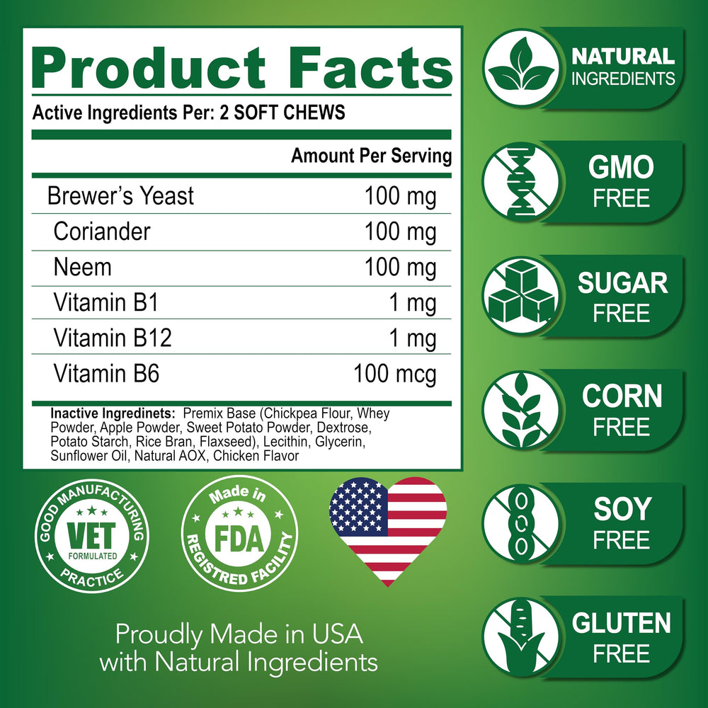 Vet Promise 120 tablets count supports a long-term prevention routine.