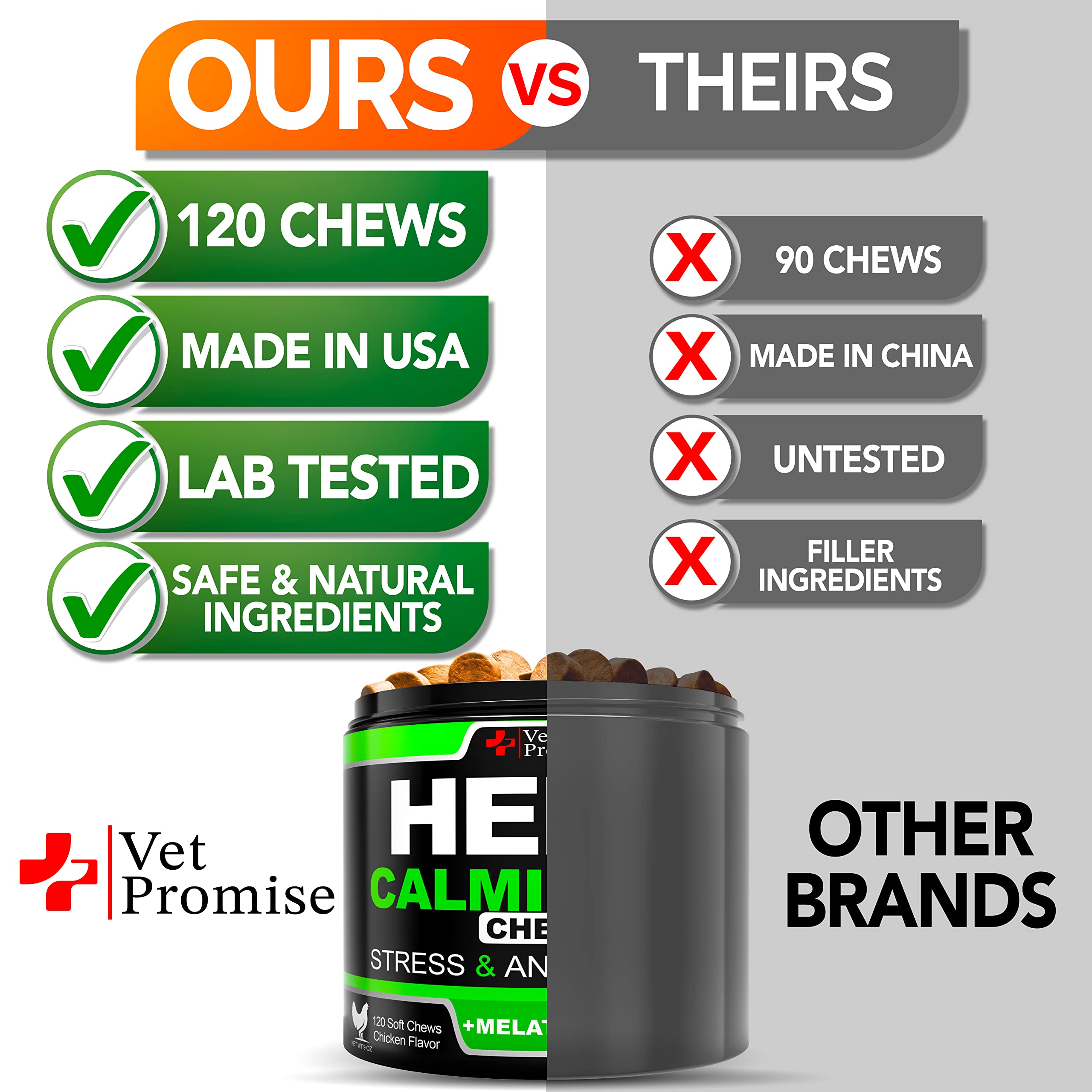 Vet Promise dog travel-stress chews helping comfort pets during trips