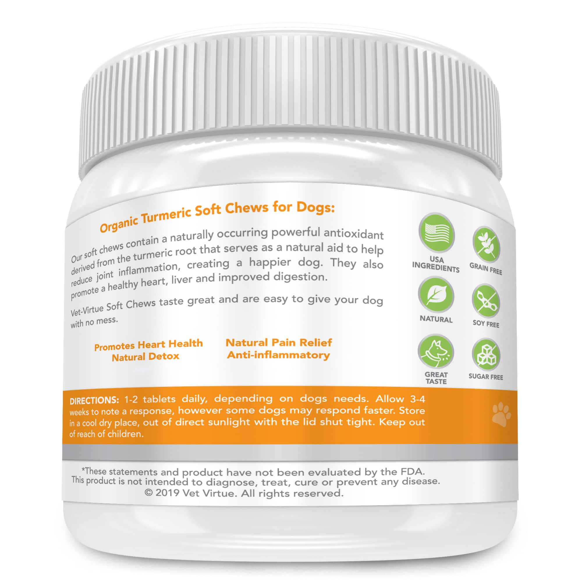 VET-VIRTUE-bioprene-enhanced-dog-formula promotes absorption and flexible movement.