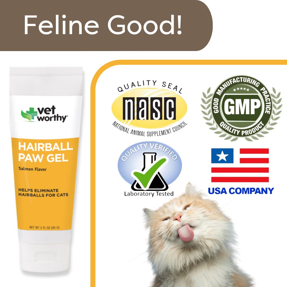 Vet Worthy daily-use hairball remedy scene shows simple routine integration.