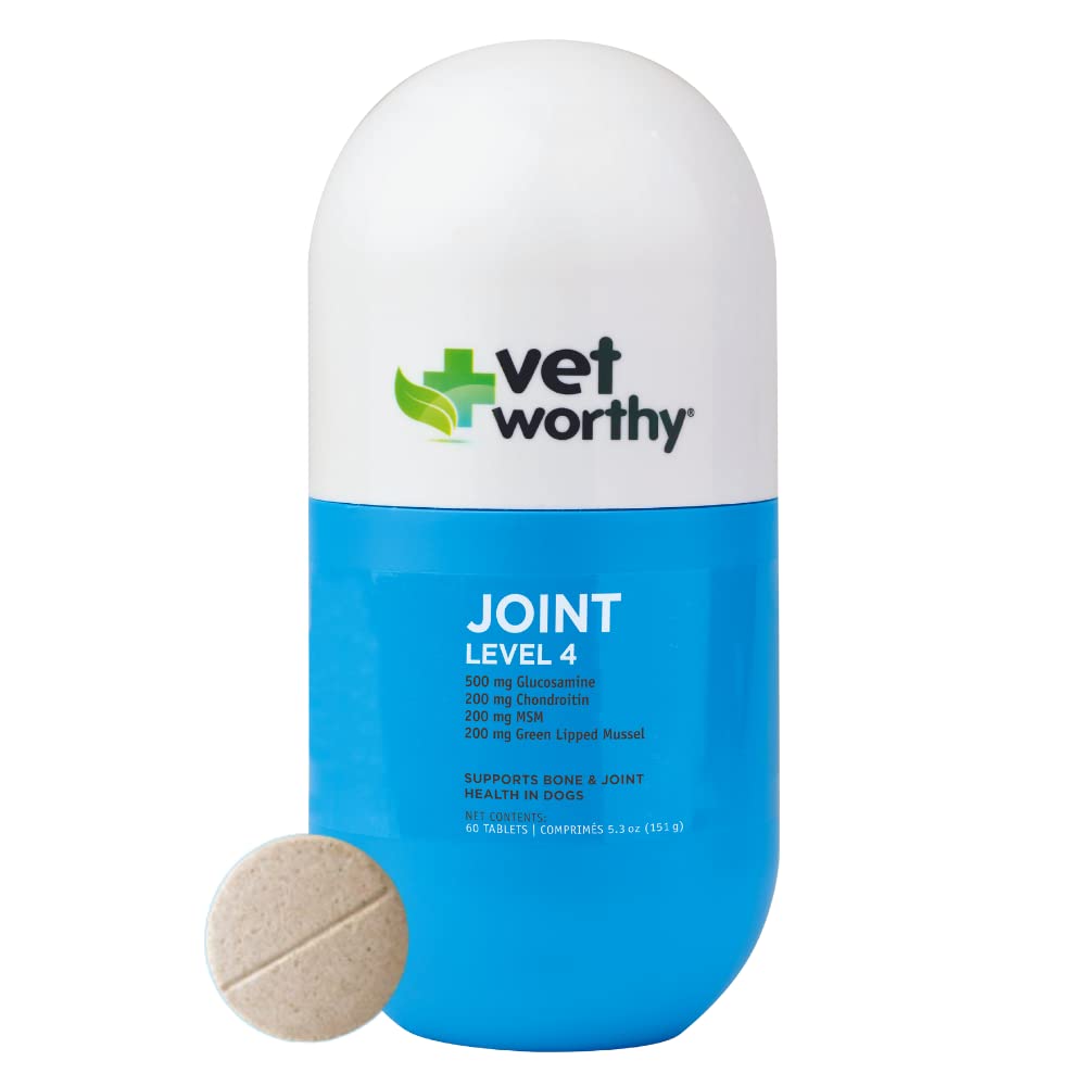 Vet Worthy joint-support-level-4 chewable front view for easy mobility support
