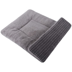Vetasac reversible dog bed mat plush side for extra softness and comfort.
