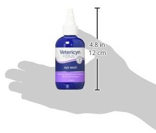 Vetericyn Plus All Animal Eye Wash closeup eye-cleanser for everyday pet eye care.