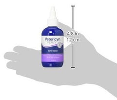 Vetericyn Plus All Animal Eye Wash closeup eye-cleanser for everyday pet eye care.