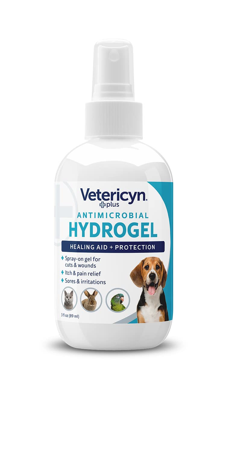 Vetericyn Plus hydrogel spray is safe for all animals with a non irritating formula.
