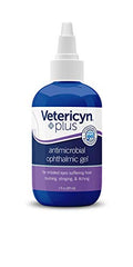 Vetericyn Plus Eye Gel closeup-ointment-texture highlights gentle, non-irritating care for sensitive eyes