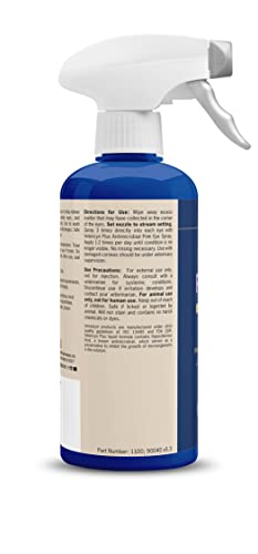 Vetericyn Plus Livestock Pink Eye Spray applicator delivers precise eye treatment.