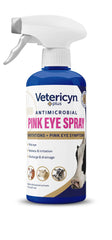 Vetericyn Plus Livestock Pink Eye Spray bottle for convenient field use and symptom relief.