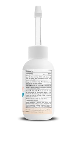 Vetericyn Triple-Action Ear Treatment dog ear closeup shows easy application potential.