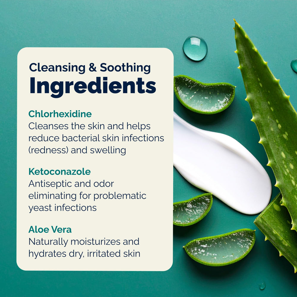 Aloe Vera inclusion suggests gentle soothing without artificial fragrance.