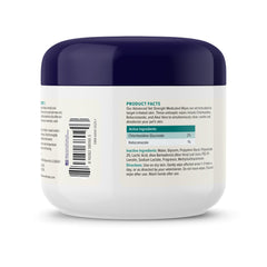 Label highlights chlorhexidine and ketoconazole on Vetnique Dermabliss