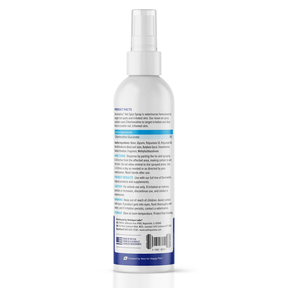 Dermabliss unscented application demonstrates easy-to-use anti-itch relief for irritated skin