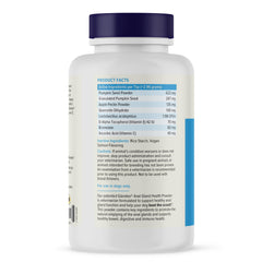 Vetnique Glandex ingredients layout with pumpkin and enzymes for digestion