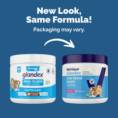 Vetnique Glandex pumpkin-seed ingredients close-up highlighting fiber for gut balance