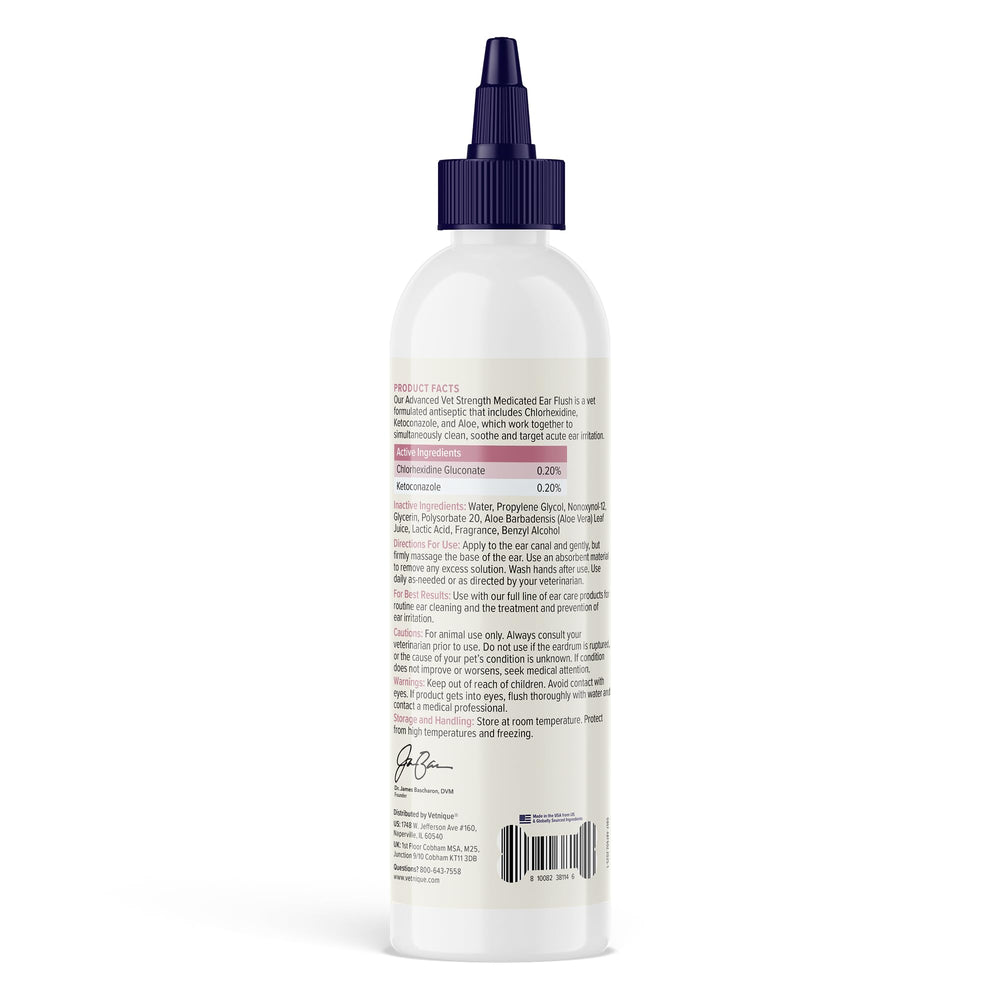 Vetnique Oticbliss - ketoconazol para apoyo antifúngico suave en orejas sensibles.