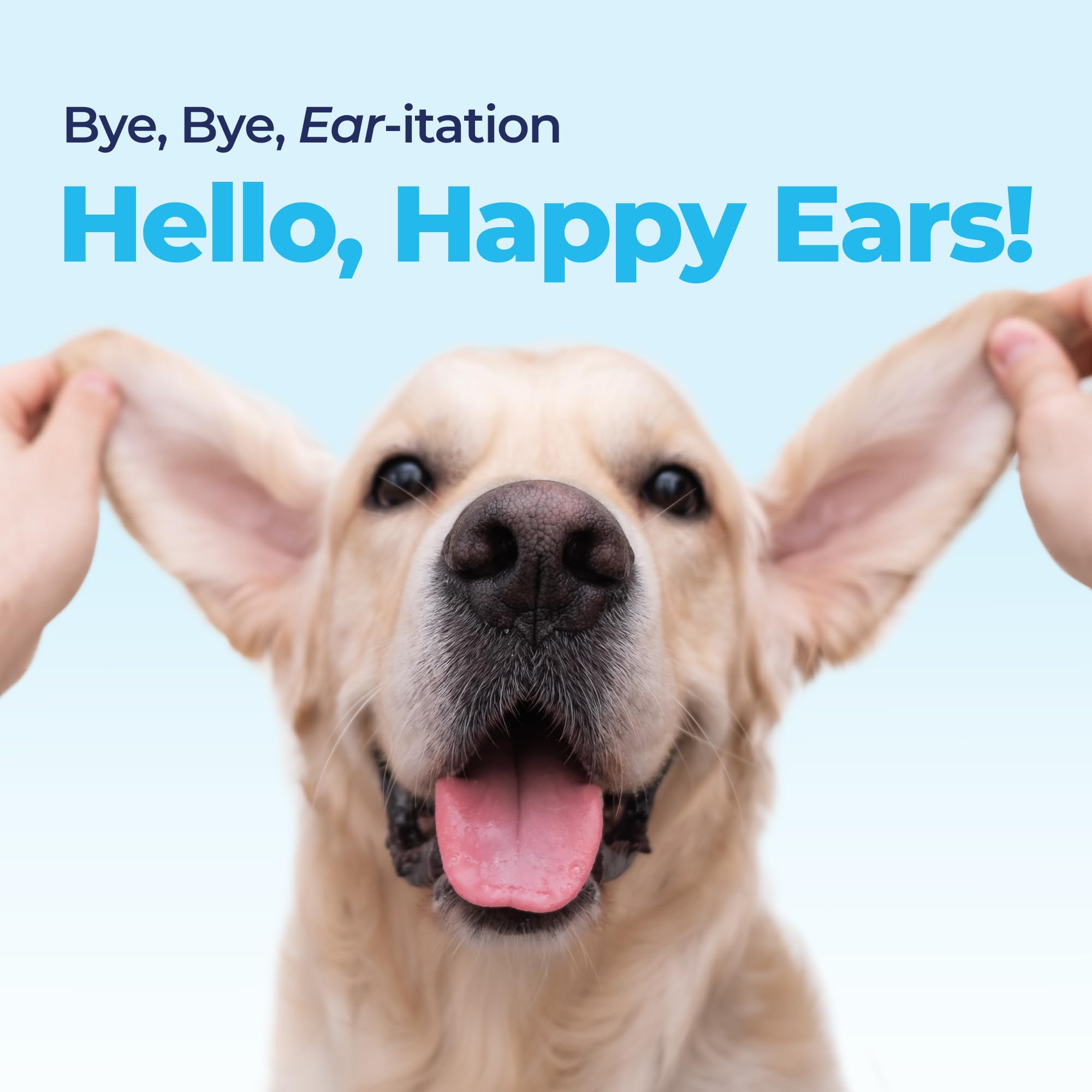 Vetnique Oticbliss pet health kit; supports ongoing ear health and hygiene.