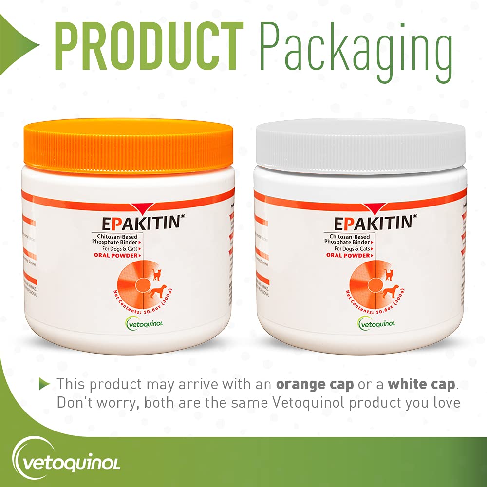 Vetoquinol Epakitin ingredients panel highlights chitosan and soy protein
