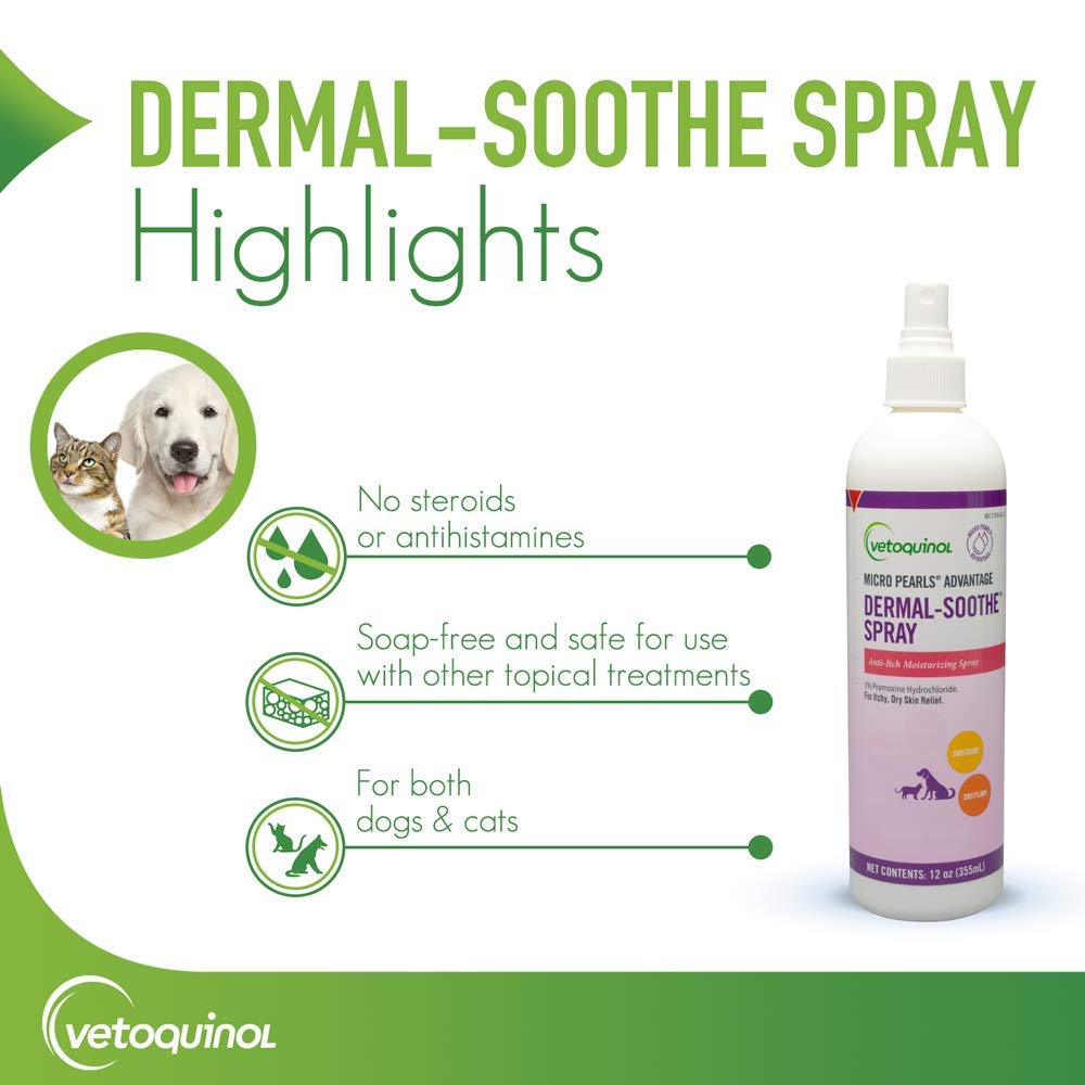 Vetoquinol MPA Dermal-Soothe coat shine after treatment