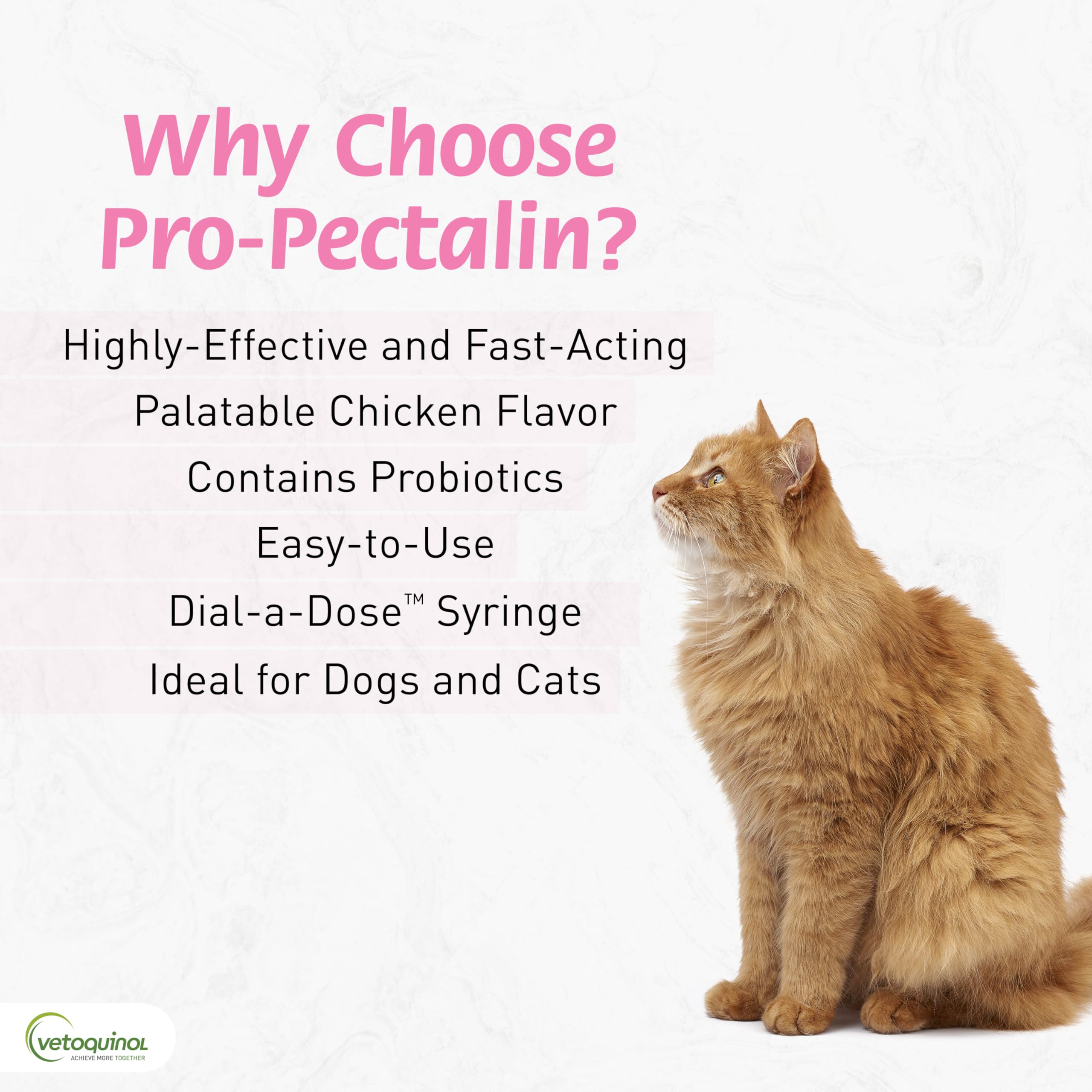 Vetoquinol Pro-Pectalin chicken-flavor paste appealing to pets during treatment.