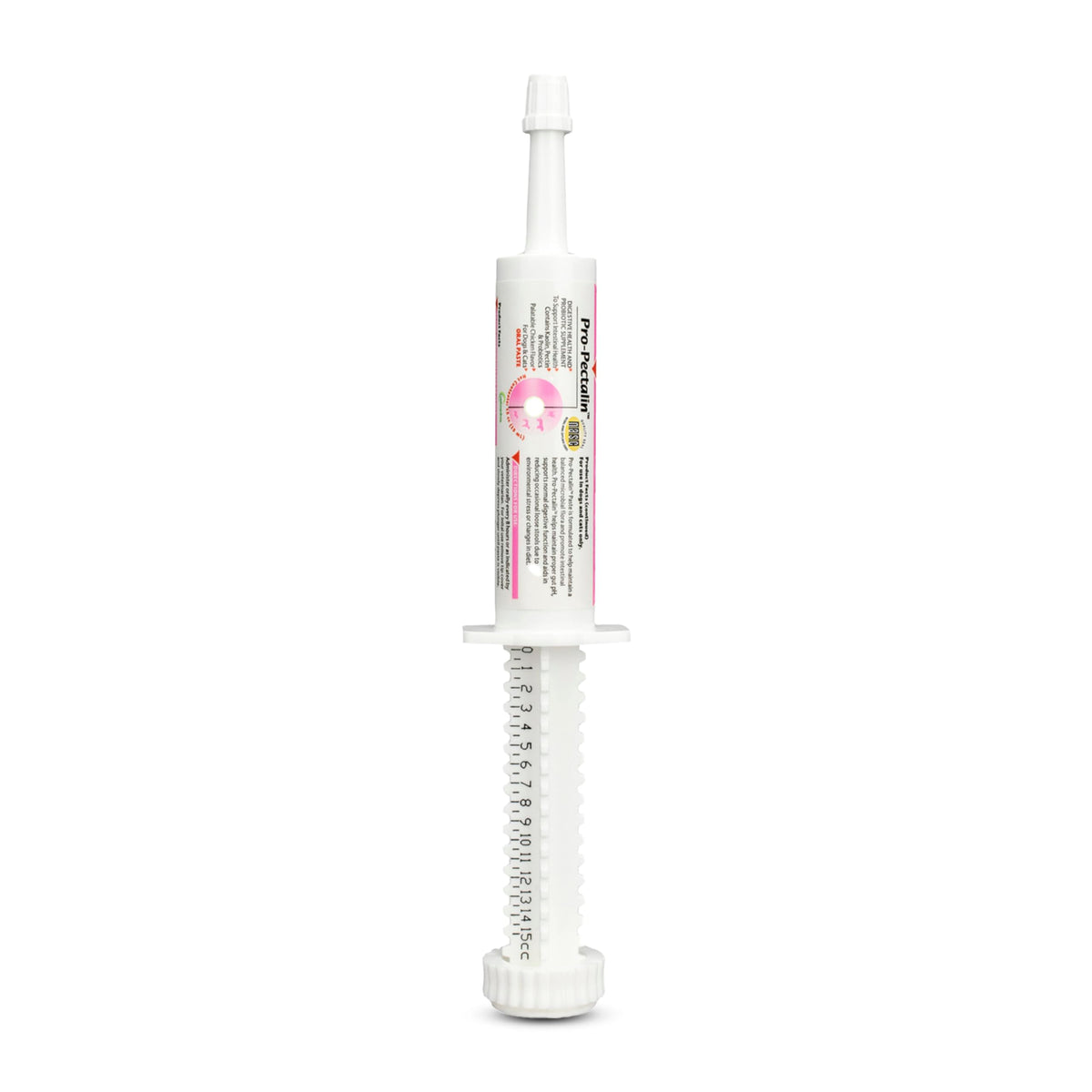 Vetoquinol Pro-Pectalin oral paste application for dogs and cats eases occasional diarrhea.