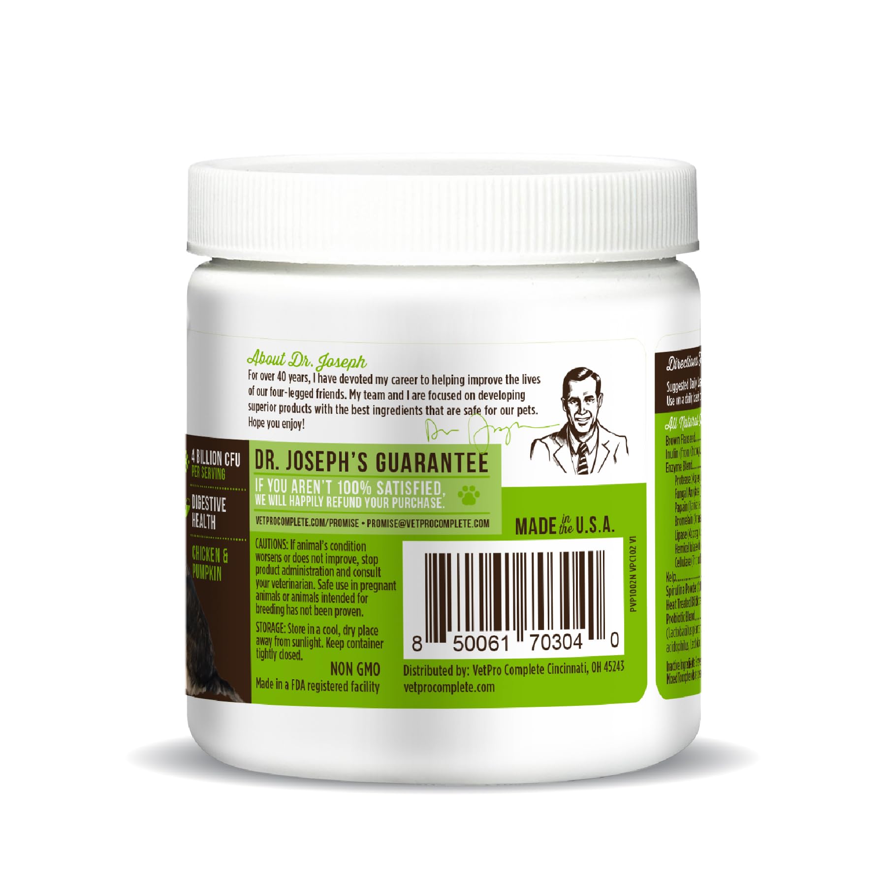 VetPro Complete coat and skin wellness benefits in dogs