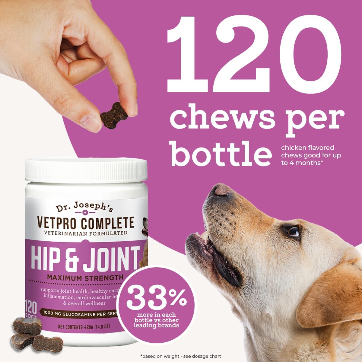 VetPro Complete packaging shows USA-made GMP badge.
