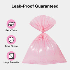 VETRESKA cherry blossom scented bags highlight leak-proof protection