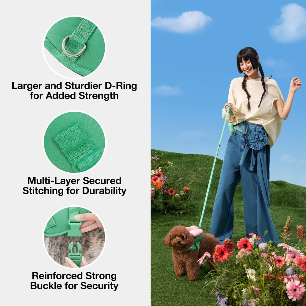 VETRESKA Flora padded harness close-up for soft, comfortable wear during walks