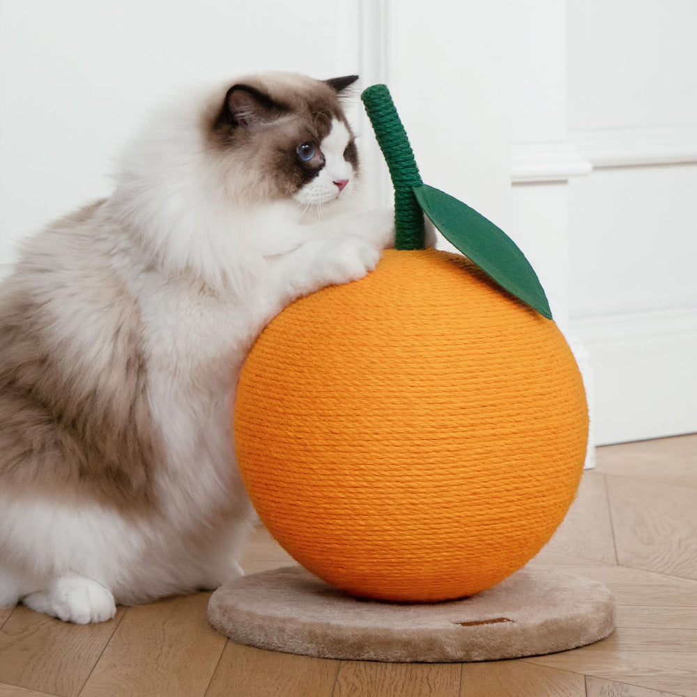 VETRESKA orange cat scratching ball and post combined fun