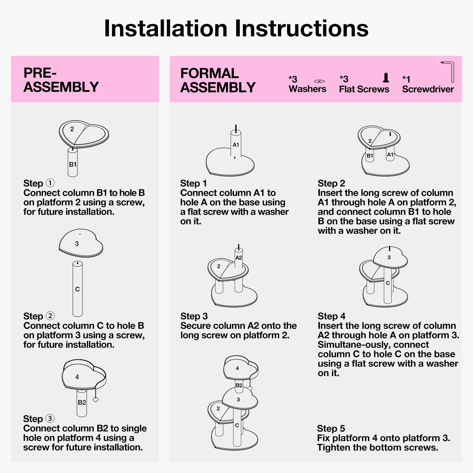 VETRESKA pink cat tree in living room demonstrates furniture protection benefits.