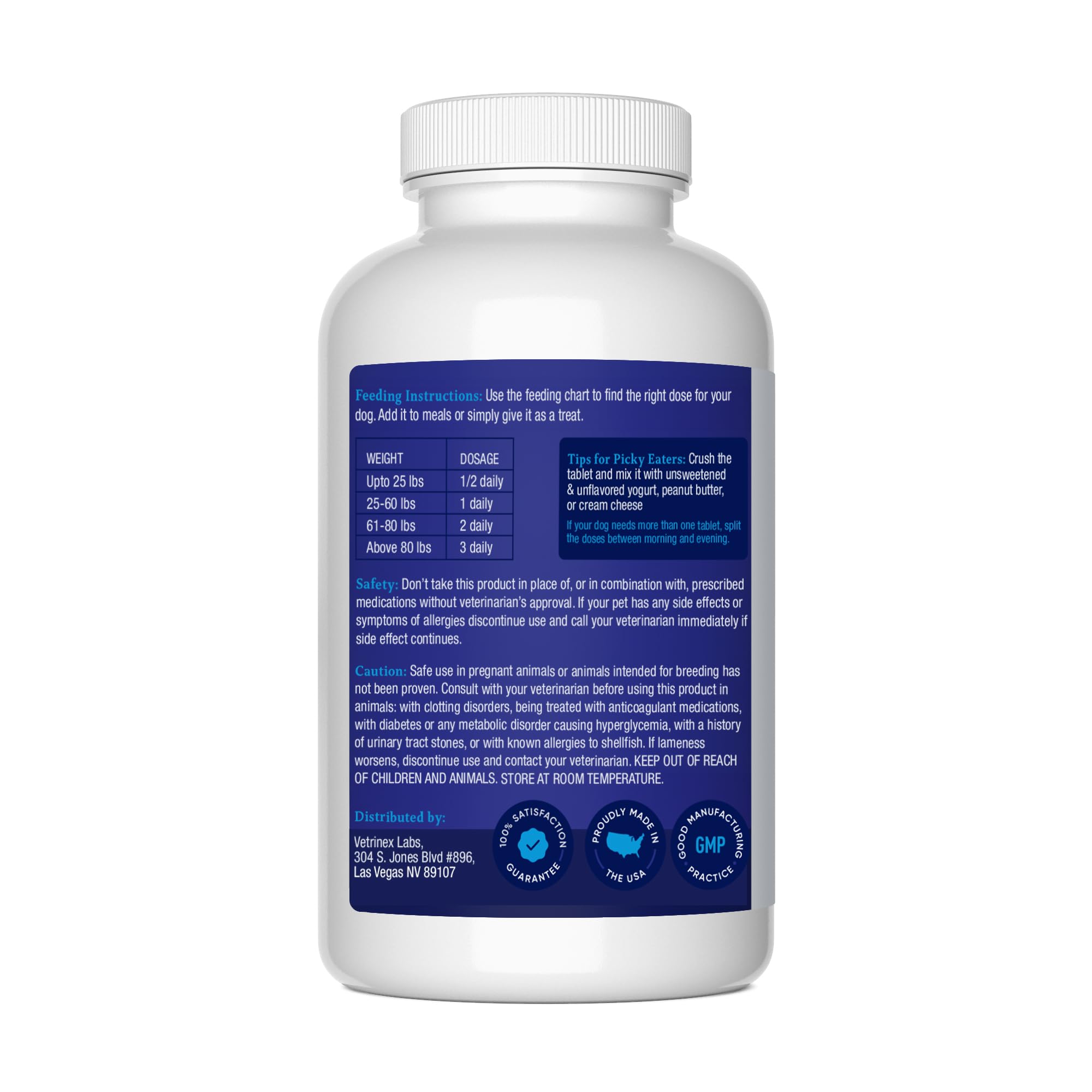 Vetrinex Labs post-surgery recovery support in canine care context.