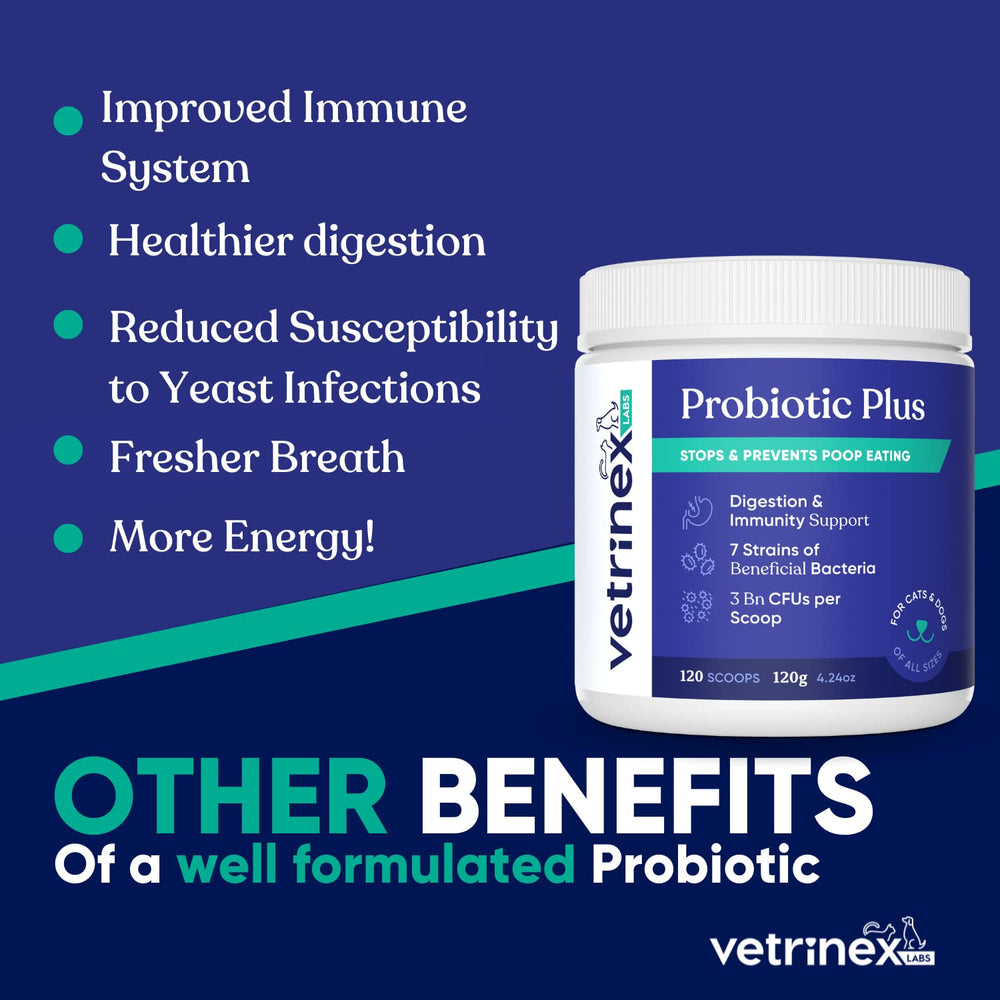 Vetrinex Labs prebiotics-postbiotics-support emphasizes gut balance and immune-friendly benefits.