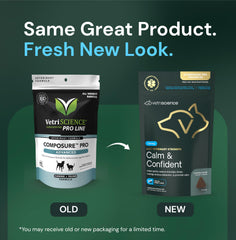 VetriScience Calm & Confident chews cat eating: convenient texture for on-the-go behavior support.