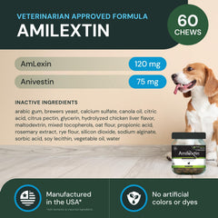 VetriScience Max Comfort & Ease label notes clinically studied ingredients for canine joints.