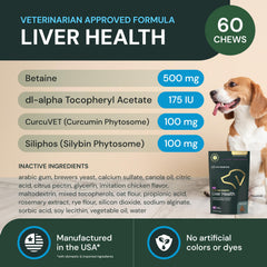 VetriScience milk thistle phytosome—high-bioavailability liver support for dogs