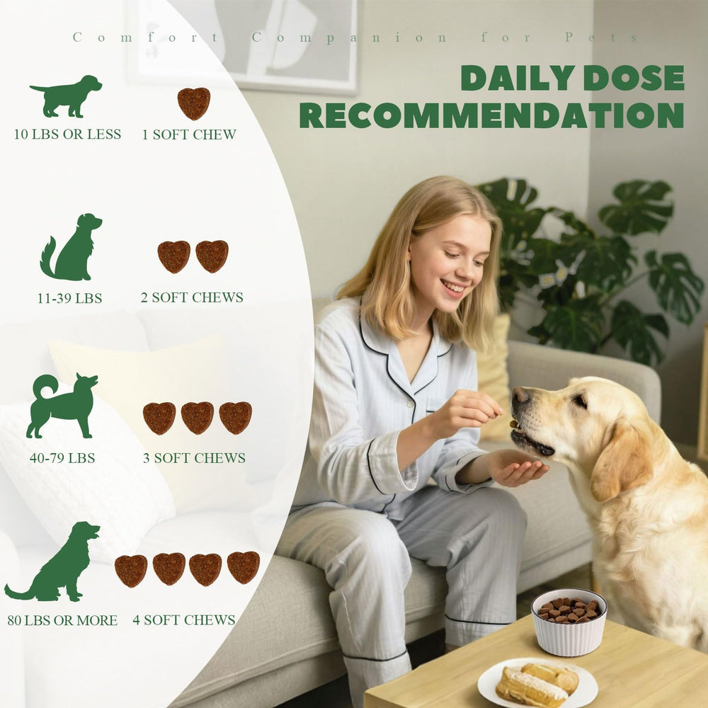 Vetriuntrix dog allergy chews batch label indicating quality and safety.