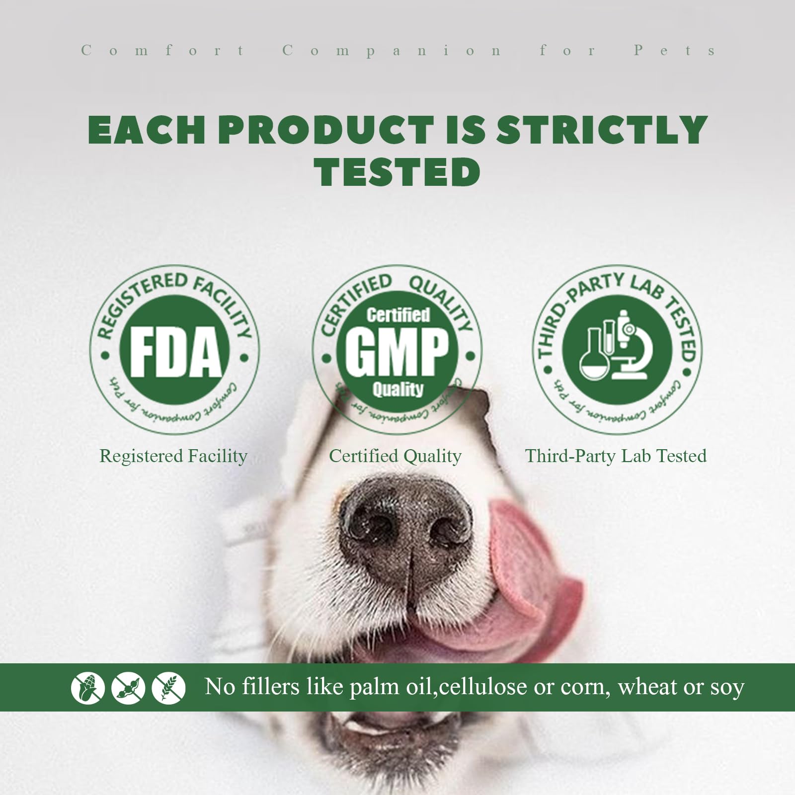Vetriuntrix dog dental powder safety enzyme probiotic emphasizes gentle care