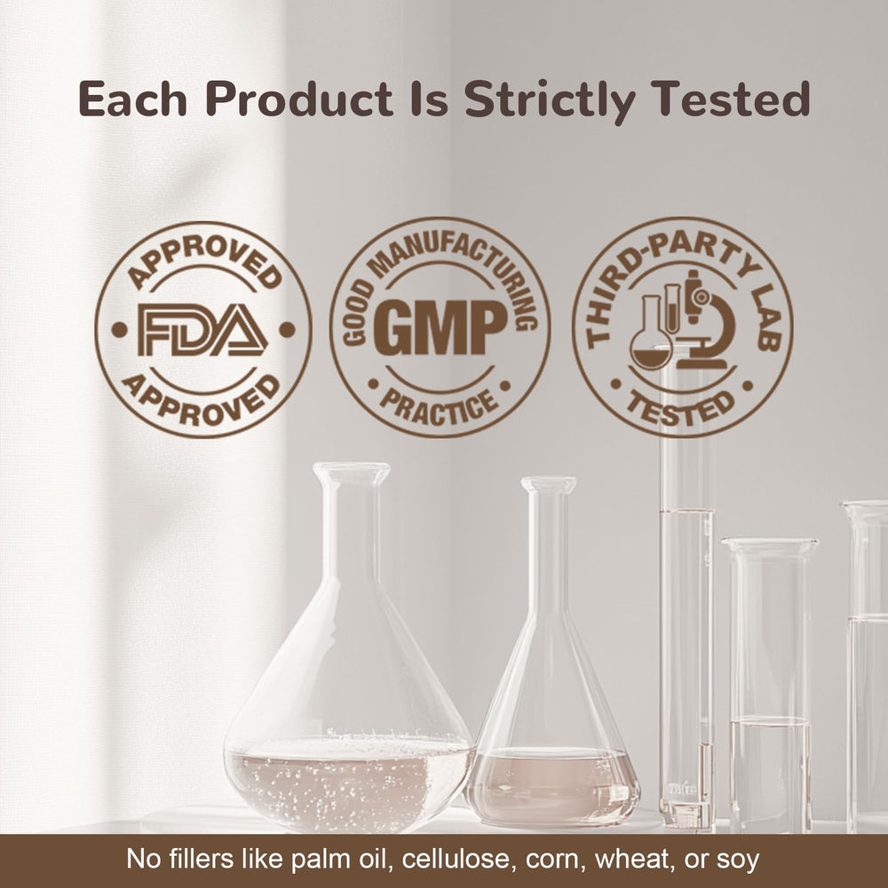 Vetriuntrix turkey tail powder on paw suggests convenient daily dosing